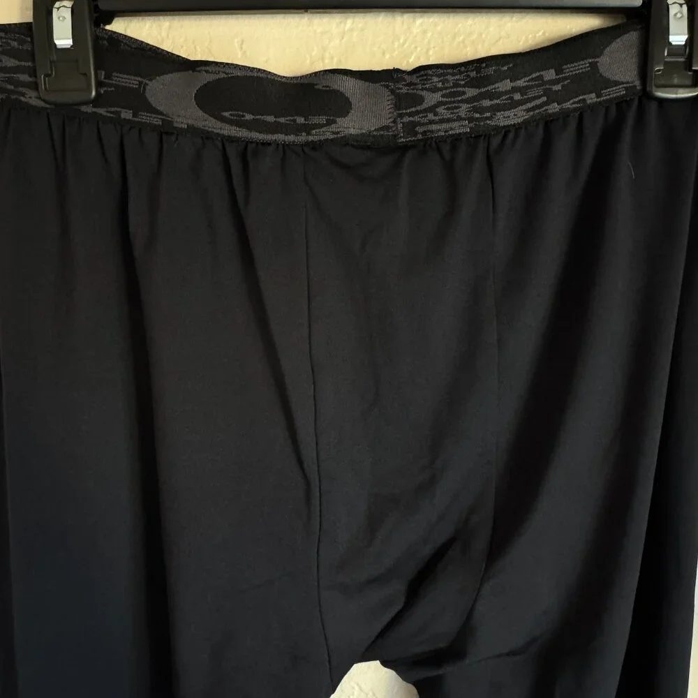 Oakley Men’s Black Lounge Pants Joggers Size S | Stretch Elastic Waist - Picture 4 of 5